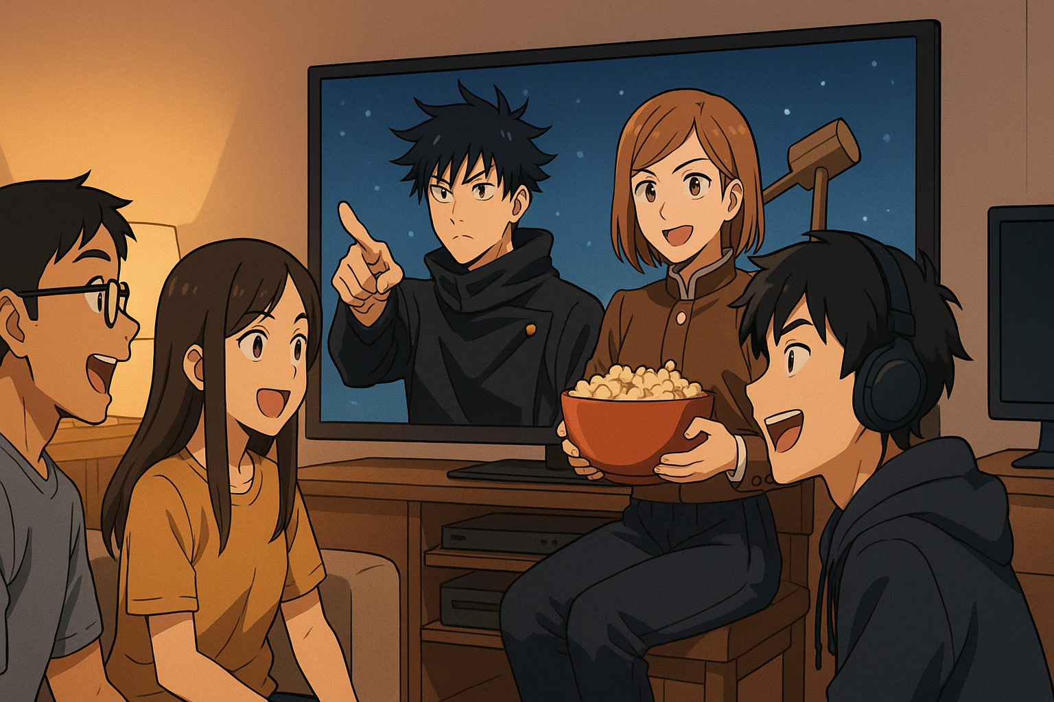Streaming Party Anime Bareng Komunitas Otaku Indonesia